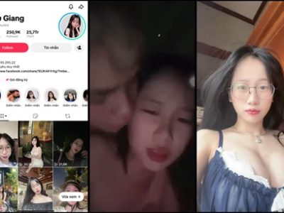 Scandal TikToker Chu Giang hơn 200k fl lộ clip địt nhau